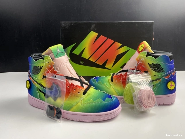 OG HIGH JORDAN BALVIN J X DC3481-900 1 AIR 0806